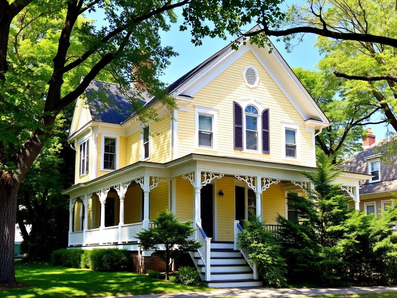 Painted Lady Victorian on Main St